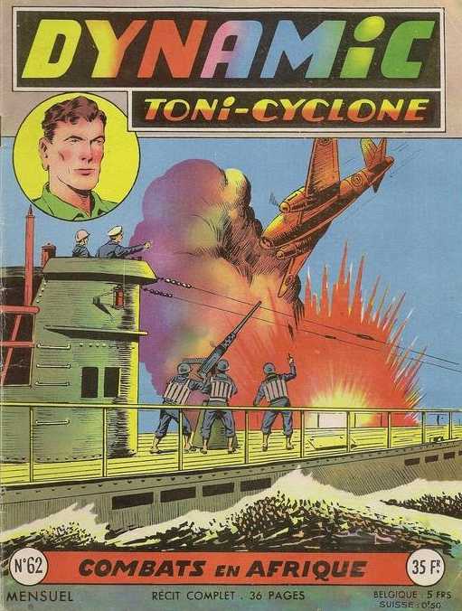 Scan de la Couverture Dynamic Toni Cyclone n 62